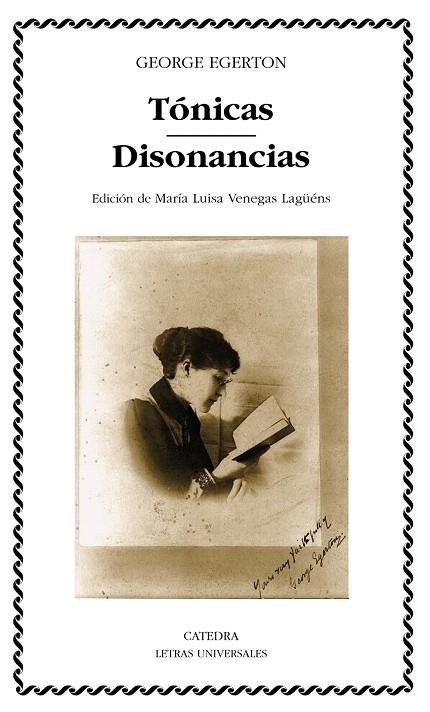 TÓNICAS/DISONANCIAS  | 9788437630878 | EGERTON,GEORGE | Llibreria Geli - Llibreria Online de Girona - Comprar llibres en català i castellà