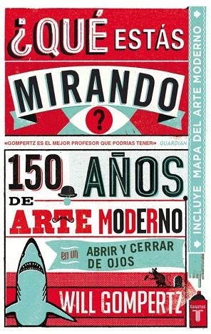 QUÉ ESTÁS MIRANDO.150 AÑOS DE ARTE MODERNO EN UN ABRIR Y CERRAR DE OJOS | 9788430601257 | GOMPERTZ,WILL | Llibreria Geli - Llibreria Online de Girona - Comprar llibres en català i castellà