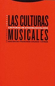 LAS CULTURAS MUSICALES,LECTURAS DE ETNOMUSICOLOGIA | 9788481644746 | CRUCES,FRANCISCO | Llibreria Geli - Llibreria Online de Girona - Comprar llibres en català i castellà