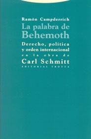 LA PALABRA DE BEHEMOTH | 9788481647433 | CAMPDERRICH BRAVO,RAMON | Llibreria Geli - Llibreria Online de Girona - Comprar llibres en català i castellà