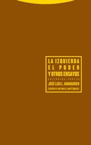 LA IZQUIERDA EL PODER Y OTROS ENSAYOS | 9788481647846 | ARANGUREN,JOSE LUIS L. | Llibreria Geli - Llibreria Online de Girona - Comprar llibres en català i castellà