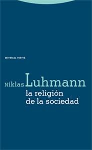 LA RELIGION DE LA SOCIEDAD | 9788481648966 | LUHMANN,NIKLAS | Llibreria Geli - Llibreria Online de Girona - Comprar llibres en català i castellà