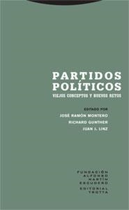 PARTIDOS POLITICOS | 9788481648607 | MONTERO/GUNTHER/LINZ | Llibreria Geli - Llibreria Online de Girona - Comprar llibres en català i castellà