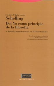 DEL YO COMO PRINCIPIO DE LA FILOSOFIA O SOBRE LO... | 9788481646061 | SCHELLING, FRIEDRICH WILHELM JOSEPH | Llibreria Geli - Llibreria Online de Girona - Comprar llibres en català i castellà