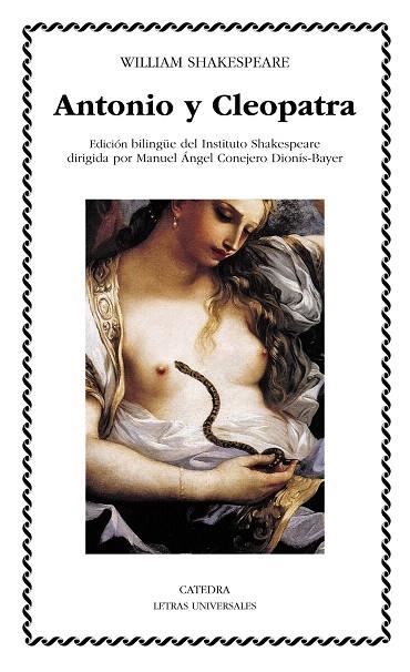 ANTONIO Y CLEOPATRA (ED.BILINGÜE ANG-CAST) | 9788437631288 | SHAKESPEARE,WILLIAM | Llibreria Geli - Llibreria Online de Girona - Comprar llibres en català i castellà