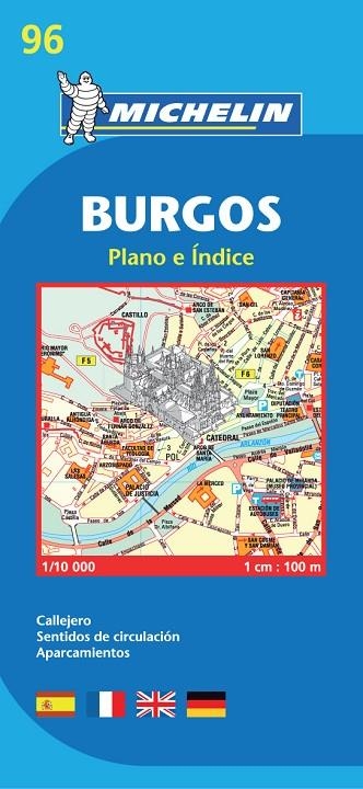 BURGOS(PLANO MICHELIN-96.ESCALA 1:10 000) | 9782067158481 | VARIOS AUTORES | Libreria Geli - Librería Online de Girona - Comprar libros en catalán y castellano