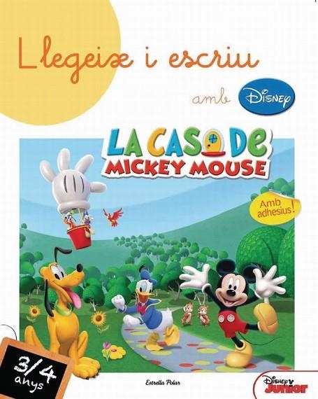 LLEGEIX I ESCRIU AMB DISNEY! 3-4 ANYS (LA CASA DE MICKEY MOUSE) | 9788415790341 | DIVERSOS AUTORS | Libreria Geli - Librería Online de Girona - Comprar libros en catalán y castellano