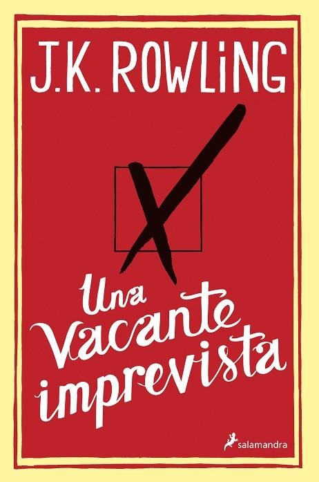 UNA VACANTE IMPREVISTA | 9788498384925 | ROWLING,J. K. | Llibreria Geli - Llibreria Online de Girona - Comprar llibres en català i castellà