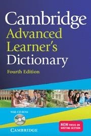 DICTIONARY ADVANCED LEARNER'S+CDR PB | 9781107619500 | Llibreria Geli - Llibreria Online de Girona - Comprar llibres en català i castellà