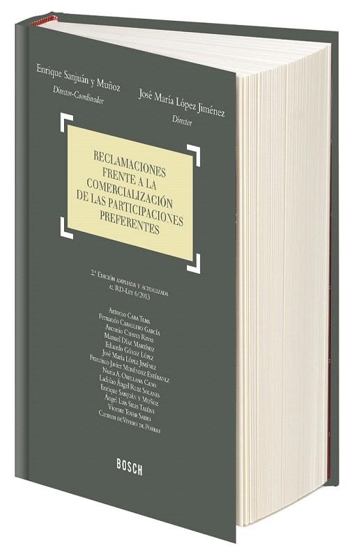 RECLAMACIONES FRENTE A LA COMERCIALIZACIÓN DE LAS PARTICIPACIONES PREFERENTES (2 | 9788497907002 | VARIS AUTORS | Libreria Geli - Librería Online de Girona - Comprar libros en catalán y castellano