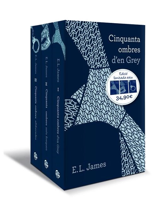 CINQUANTA OMBRES D'EN GREY PACK ESTIU III VOL. | 9788401389214 | JAMES,E.L. | Llibreria Geli - Llibreria Online de Girona - Comprar llibres en català i castellà