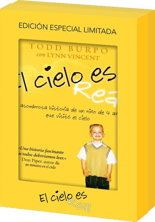 EL CIELO ES REAL.LA ASOMBROSA HISTORIA DE UN NIÑO DE 4 AÑOS QUE VISITÓ EL CIELO | 9788408119081 | BURPO,TODD/VINCENT,LYNN | Llibreria Geli - Llibreria Online de Girona - Comprar llibres en català i castellà