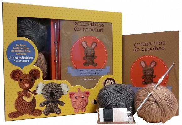 ANIMALITOS DE CROCHET.12 DIMINUTAS Y ENCANTADORAS CRIATURAS DE GANCHILLO | 9788448008895 | RASK,KRISTEN | Llibreria Geli - Llibreria Online de Girona - Comprar llibres en català i castellà