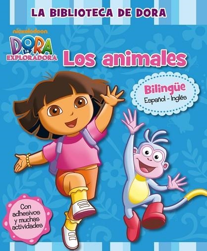 LOS ANIMALES (LA BIBLIOTECA DE DORA LA EXPLORADORA) ED.BILINGÜE ESPANYOL-ANGLÈS | 9788448835804 | NICKELODEON | Llibreria Geli - Llibreria Online de Girona - Comprar llibres en català i castellà