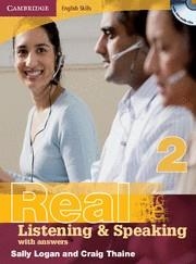 REAL LISTENING AND SPEAKING-2(BOOK WITH ANSWERS AND AUDIO CD) | 9780521702003 | LOGAN,SALLY | Llibreria Geli - Llibreria Online de Girona - Comprar llibres en català i castellà