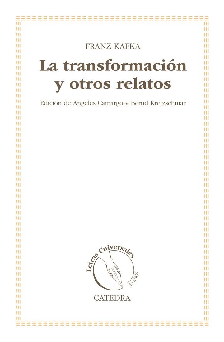 LA TRANSFORMACIÓN Y OTROS RELATOS | 9788437631752 | KAFKA,FRANZ | Llibreria Geli - Llibreria Online de Girona - Comprar llibres en català i castellà