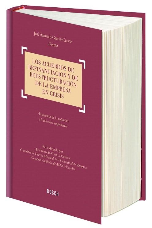 LOS ACUERDOS DE REFINACION Y DE REESTRUCTURACION DE LA EMPRESA EN CRISIS(1ªED/2013) | 9788497904452 | GARCIA-CRUCES GONZALEZ,JOSE | Llibreria Geli - Llibreria Online de Girona - Comprar llibres en català i castellà