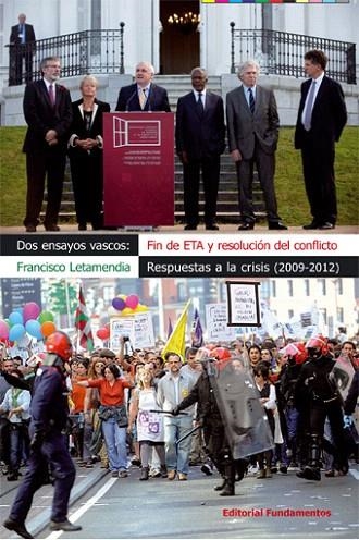 DOS ENSAYOS VASCOS.FIN DE ETA Y RESOLUCION DEL CONFLICTO | 9788424512842 | LETAMENDIA BELZUNCE,FRANCISCO | Llibreria Geli - Llibreria Online de Girona - Comprar llibres en català i castellà