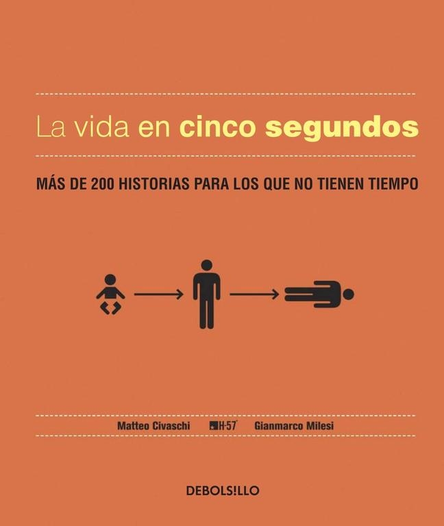 LA VIDA EN CINCO SEGUNDOS.MÁS DE 200 HISTORIAS SIN PÉRDIDAS DE TIEMPO | 9788490327890 | CIVASCHI,MATTEO/MILESI,GIANMARCO/H-57 | Llibreria Geli - Llibreria Online de Girona - Comprar llibres en català i castellà