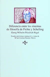 DIFERENCIA ENTRE LOS SISTEMAS DE FILOSOFIA DE FICHTE Y SCHEL | 9788430918379 | HEGEL,G.W.F. | Llibreria Geli - Llibreria Online de Girona - Comprar llibres en català i castellà