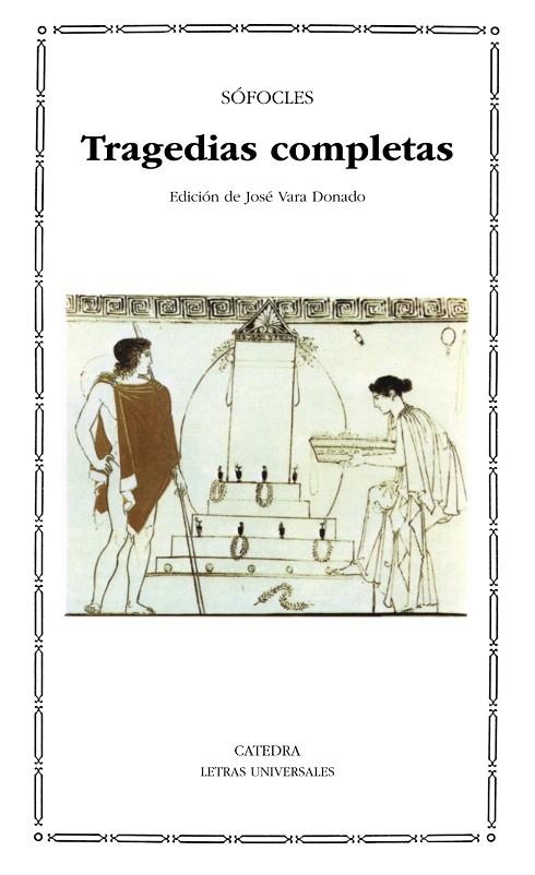 TRAGEDIAS COMPLETAS(SOFOCLES) | 9788437605074 | SOFOCLES | Llibreria Geli - Llibreria Online de Girona - Comprar llibres en català i castellà