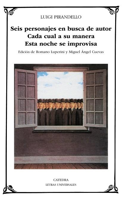 SEIS PERSONAJES EN BUSCA DE AUTOR | 9788437611372 | PIRANDELLO,LUIGI | Llibreria Geli - Llibreria Online de Girona - Comprar llibres en català i castellà