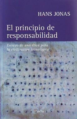 EL PRINCIPIO DE RESPONSABILIDAD | 9788425419010 | JONAS,HANS | Llibreria Geli - Llibreria Online de Girona - Comprar llibres en català i castellà