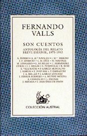 SON CUENTOS.ANTOLOGIA DE RELATO BREVE ESPAÑOL | 9788423973262 | VALLS,FERNANDO | Llibreria Geli - Llibreria Online de Girona - Comprar llibres en català i castellà