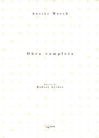 OBRA COMPLETA(AUSIAS MARCH) | 9788448905156 | ARCHER,ROBERT | Llibreria Geli - Llibreria Online de Girona - Comprar llibres en català i castellà