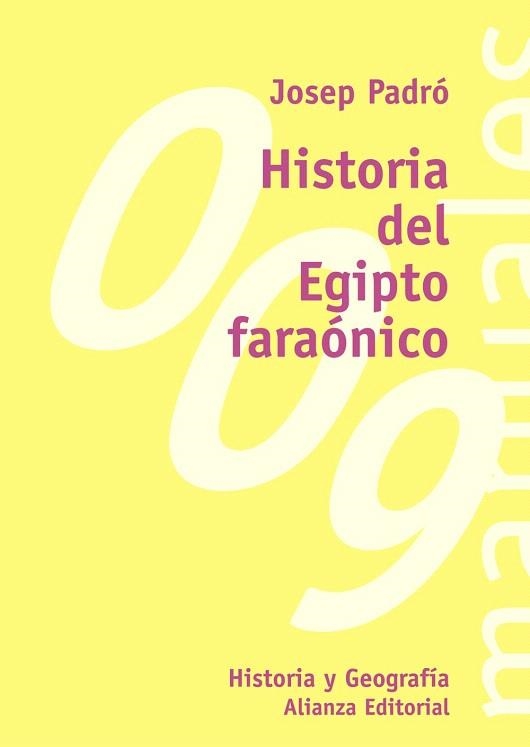 HISTORIA DEL EGIPTO FARAONICO | 9788420681900 | PADRO,JOSEP | Llibreria Geli - Llibreria Online de Girona - Comprar llibres en català i castellà