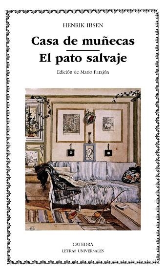 CASA DE MUÑECAS/EL PATO SALVAJE | 9788437617695 | IBSEN,HENRIK | Llibreria Geli - Llibreria Online de Girona - Comprar llibres en català i castellà