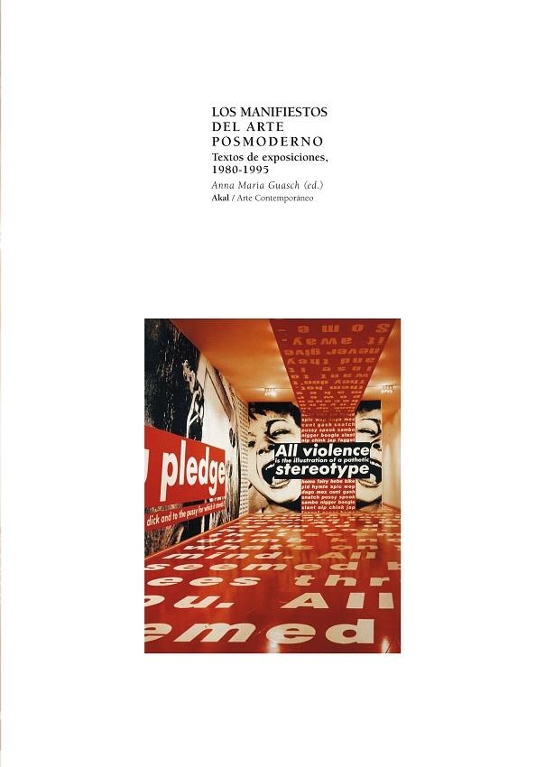 LOS MANIFIESTOS DEL ARTE POSMODERNO | 9788446011101 | GUASCH,ANA MARIA | Llibreria Geli - Llibreria Online de Girona - Comprar llibres en català i castellà