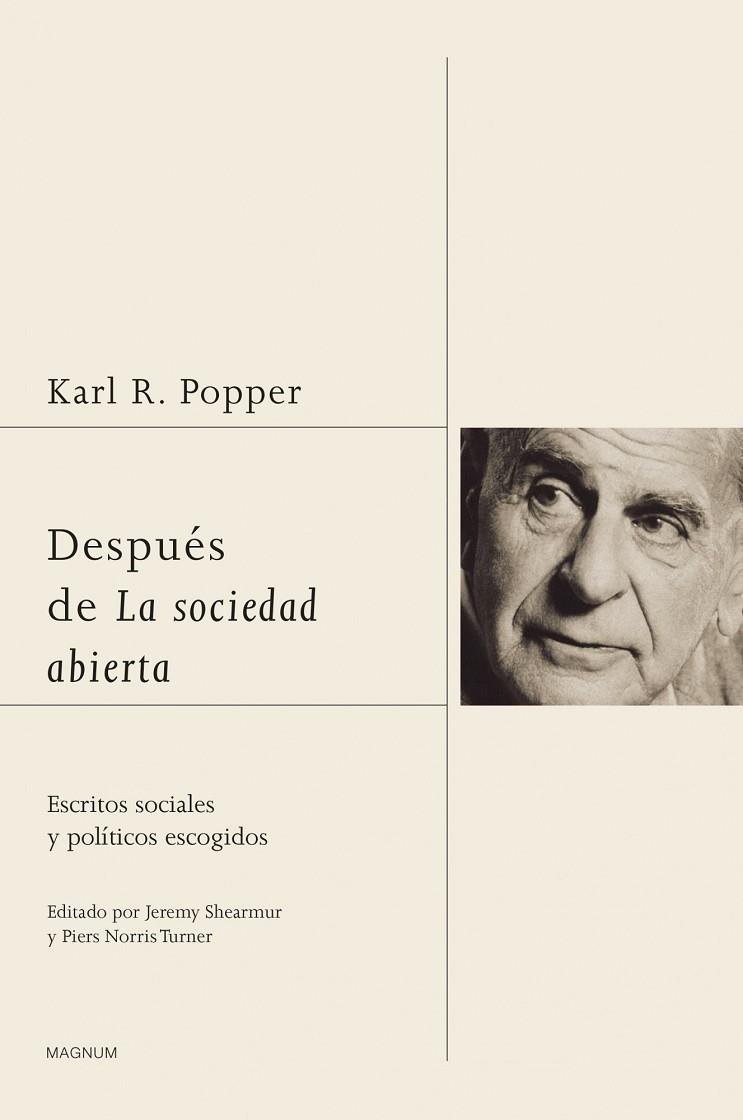 DESPUÉS DE LA SOCIEDAD ABIERTA.ESCRITOS SOCIALES Y POLÍTICOS ESCOGIDOS | 9788449329814 | POPPER,KARL R. | Llibreria Geli - Llibreria Online de Girona - Comprar llibres en català i castellà