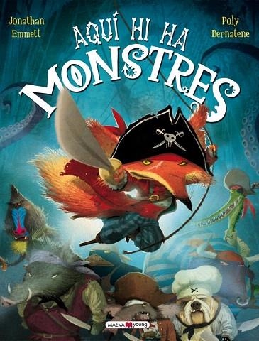 AQUÍ HI HA MONSTRES | 9788415893035 | BERNATENE,P/EMMETT,J | Llibreria Geli - Llibreria Online de Girona - Comprar llibres en català i castellà