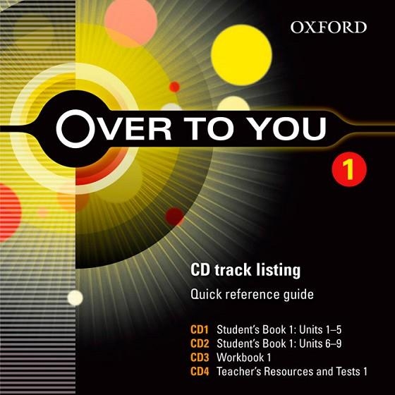 OVER TO YOU-1(BATXILLERAT.CLASS CD) | 9780194326865 |   | Llibreria Geli - Llibreria Online de Girona - Comprar llibres en català i castellà