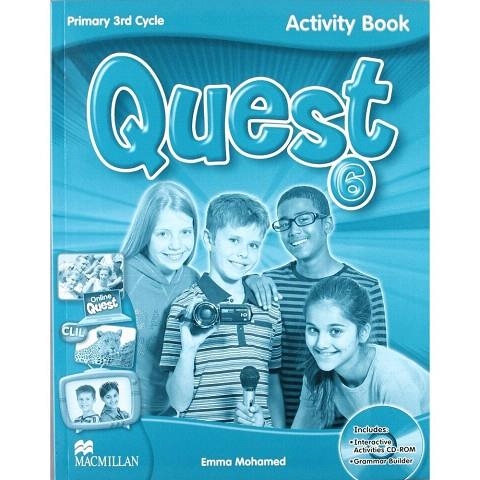 QUEST-6 ACTIVITY BOOK | 9780230478725 | MOHAMED,EMMA | Llibreria Geli - Llibreria Online de Girona - Comprar llibres en català i castellà