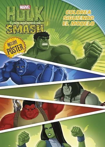 HULK. COLOREA SIGUIENDO EL MODELO | 9788415343684 | MARVEL | Llibreria Geli - Llibreria Online de Girona - Comprar llibres en català i castellà