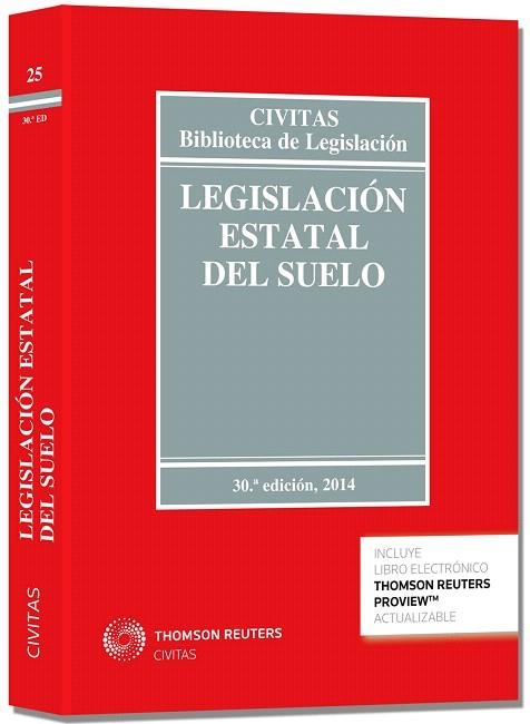 LEGISLACIÓN ESTATAL DEL SUELO (ED.2014) | 9788447047468 | TOLEDO JÁUDENES,JULIO | Llibreria Geli - Llibreria Online de Girona - Comprar llibres en català i castellà