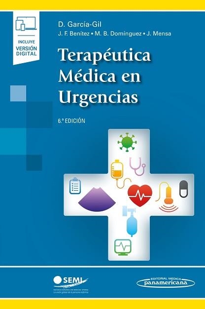 TERAPÉUTICA MÉDICA EN URGENCIAS(6ª EDICIÓN 2021) | 9788498358117 | GARCIA GIL,DANIEL | Llibreria Geli - Llibreria Online de Girona - Comprar llibres en català i castellà