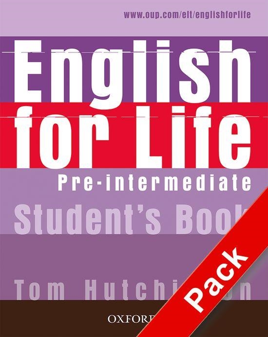 ENGLISH FOR LIFE PRE-INTERMEDIATE:STUDENT'S BOOK WITH MULTI-ROM PACK  | 9780194307598 | A.A.V.V. | Llibreria Geli - Llibreria Online de Girona - Comprar llibres en català i castellà