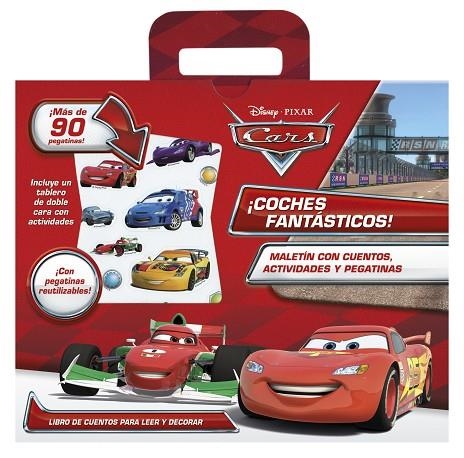 CARS ¡COCHES FANTÁSTICOS! MALETÍN CON CUENTOS,ACTIVIDADES Y PEGATINAS | 9788499515656 | DISNEY | Llibreria Geli - Llibreria Online de Girona - Comprar llibres en català i castellà