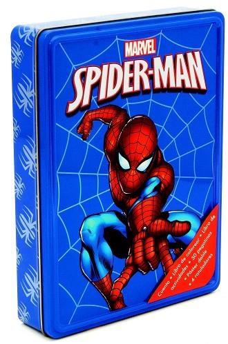 SPIDER-MAN.CUENTO/LIBRO DE COLOREAR/LIBRO DE ACTIVIDADES/50PEGATINAS/PÓSTER DOBLE/4 ROTULADORES | 9788415343745 | MARVEL | Llibreria Geli - Llibreria Online de Girona - Comprar llibres en català i castellà