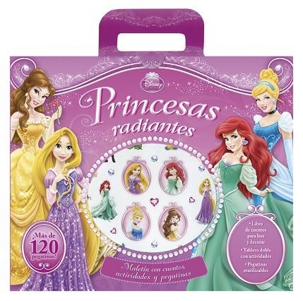 PRINCESAS RADIANTES.MALETÍN CON CUENTOS,ACTIVIDADES Y PEGATINAS | 9788499515663 | Llibreria Geli - Llibreria Online de Girona - Comprar llibres en català i castellà