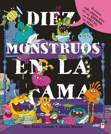 DIEZ MONSTRUOS EN LA CAMA | 9788441434080 | COTTON,KATIE/BLECHA,AARON | Llibreria Geli - Llibreria Online de Girona - Comprar llibres en català i castellà