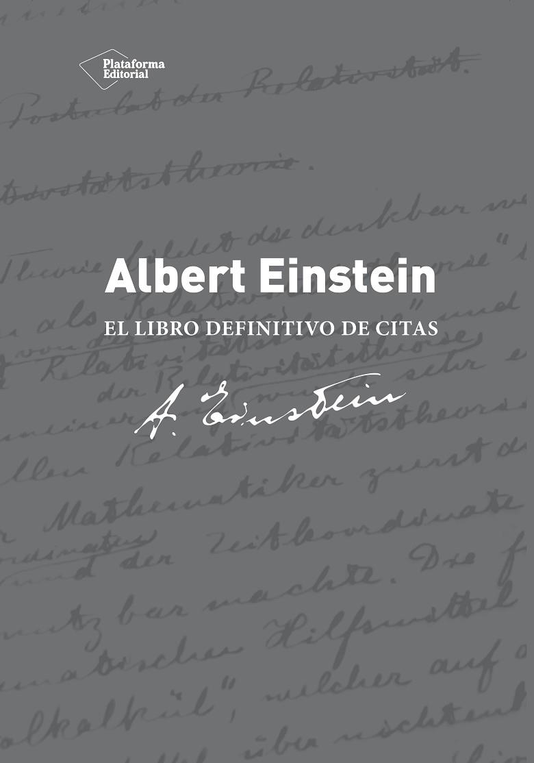 ALBERT EINSTEIN.EL LIBRO DEFINITIVO DE CITAS (TD) | 9788416256068 | EINSTEIN,ALBERT | Llibreria Geli - Llibreria Online de Girona - Comprar llibres en català i castellà