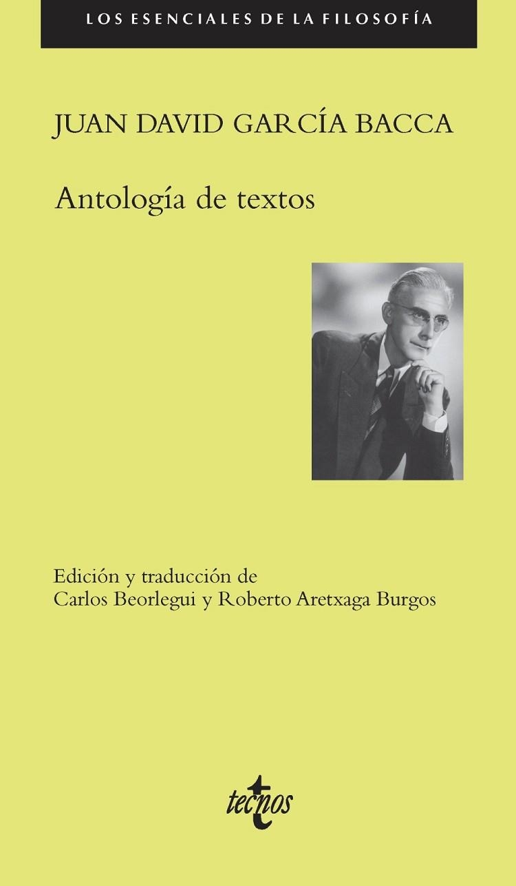 ANTOLOGÍA DE TEXTOS FILOSÓFICOS | 9788430962853 | GARCÍA BACCA,JUAN DAVID | Llibreria Geli - Llibreria Online de Girona - Comprar llibres en català i castellà