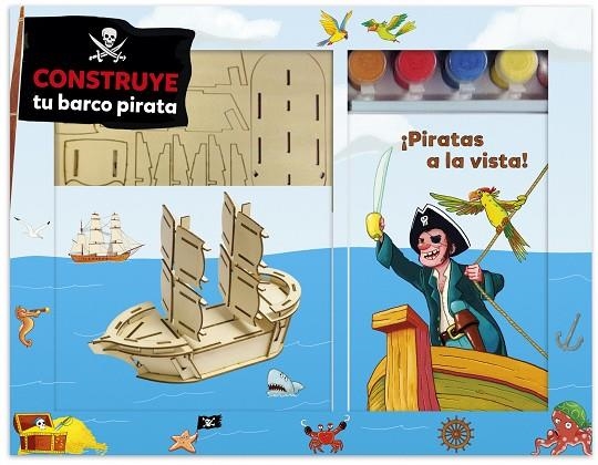 CONSTRUYE TU BARCO PIRATA | 9788497547512 | A.A.V.V. | Libreria Geli - Librería Online de Girona - Comprar libros en catalán y castellano