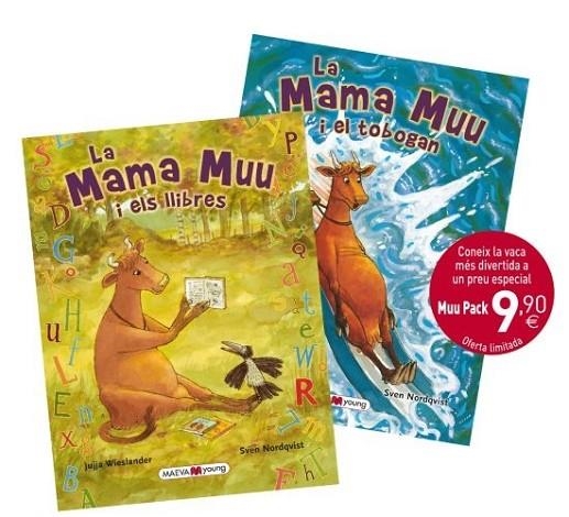 LA MAMA MUU I ELS LLIBRES/LA MAMA MUU I EL TOBOGAN | 9788415893981 | WIESLANDER,JUJJA/NORDQUIST,SVEN | Llibreria Geli - Llibreria Online de Girona - Comprar llibres en català i castellà