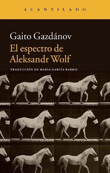 EL ESPECTRO DE ALEKSANDR WOLF | 9788416011414 | GAZDÁNOV,GAITO | Llibreria Geli - Llibreria Online de Girona - Comprar llibres en català i castellà