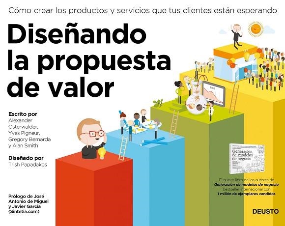 DISEÑANDO LA PROPUESTA DE VALOR.CÓMO CREAR LOS PRODUCTOS Y SERVICIOS QUE TUS CLIENTES ESTÁN ESPERANDO | 9788423419517 | OSTERWALDER,ALEXANDER/PIGNEUR,YVES/BERNARDA,GREGORY/SMITH,ALAN | Llibreria Geli - Llibreria Online de Girona - Comprar llibres en català i castellà